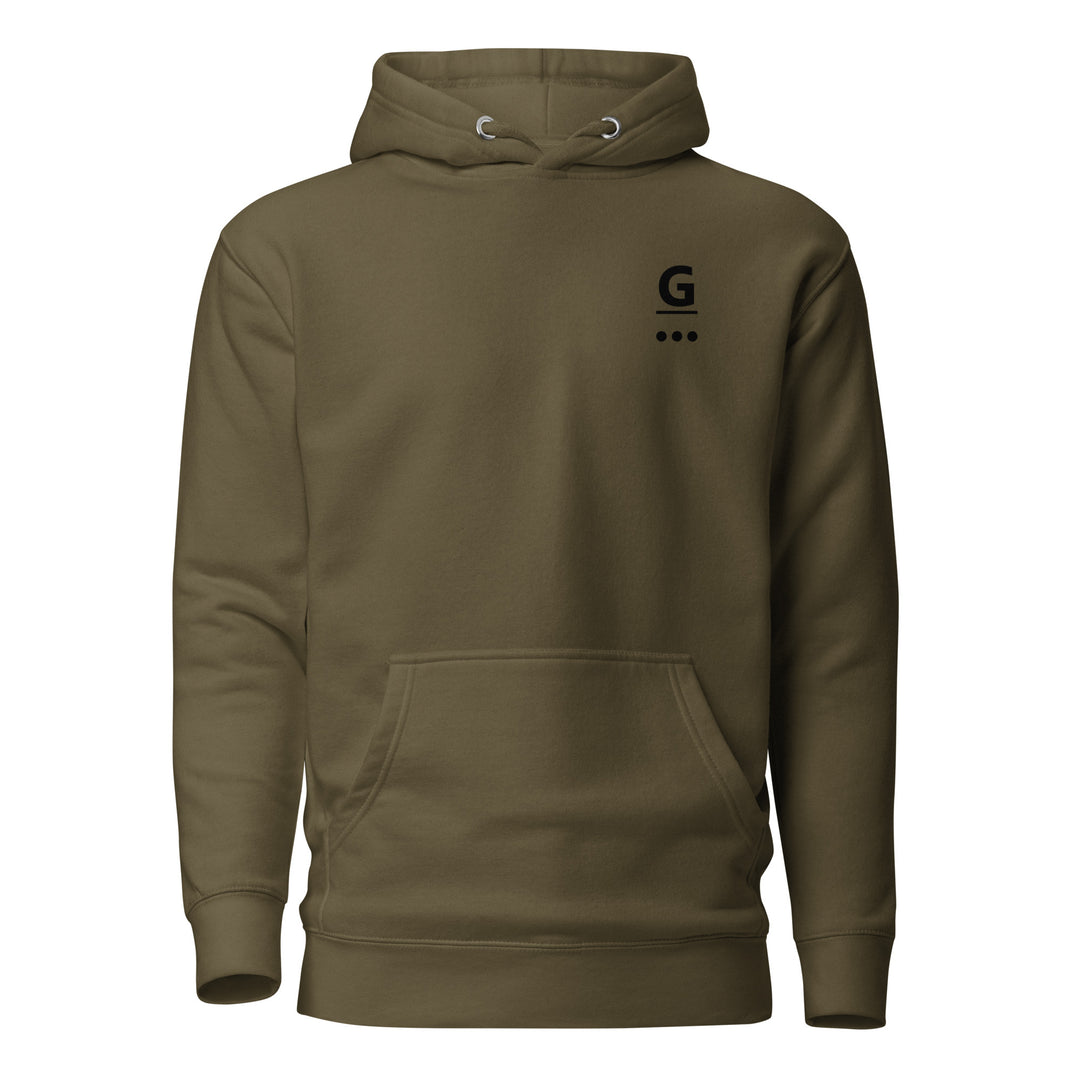 risen christian hoodie front view