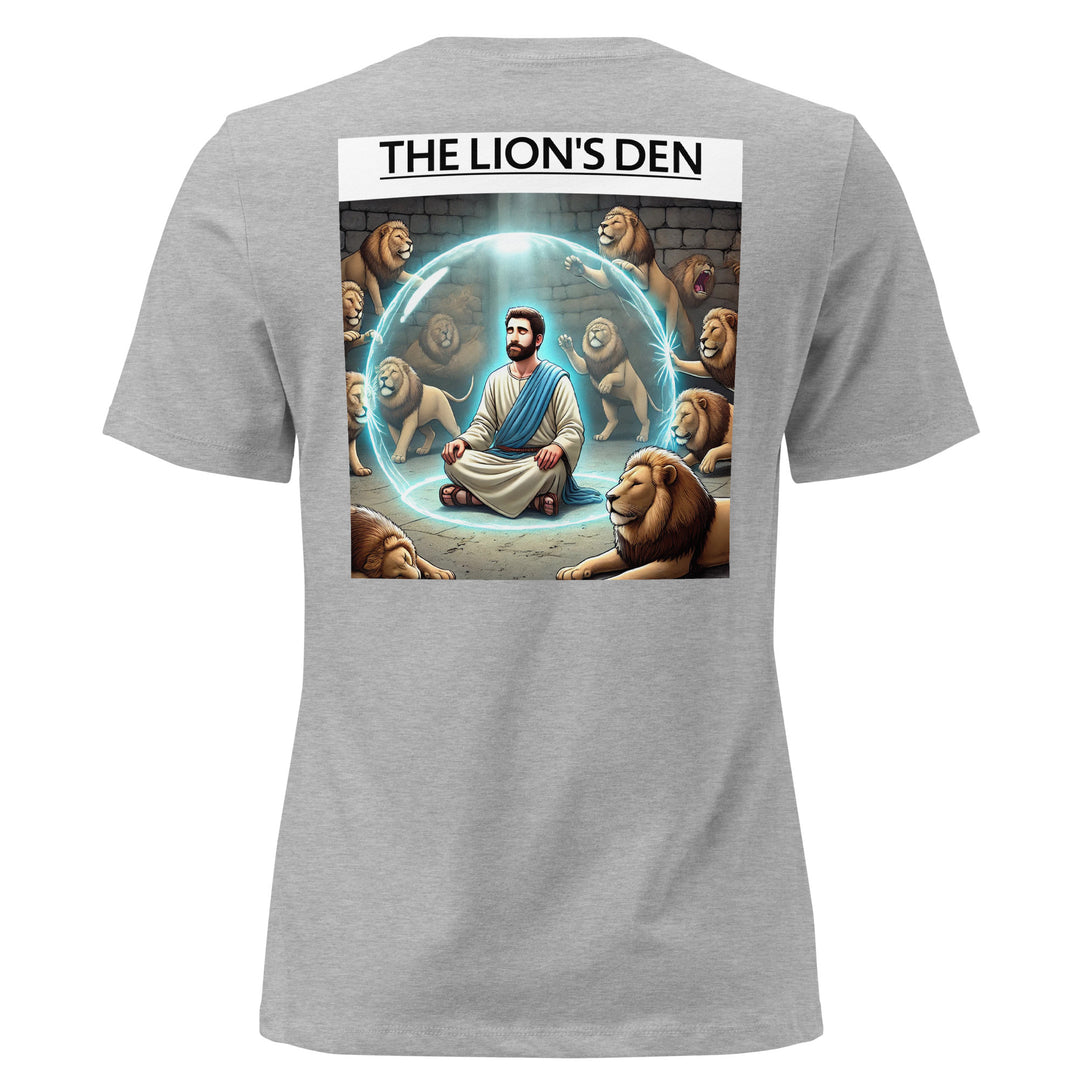 religious streetwear lion den t shirt