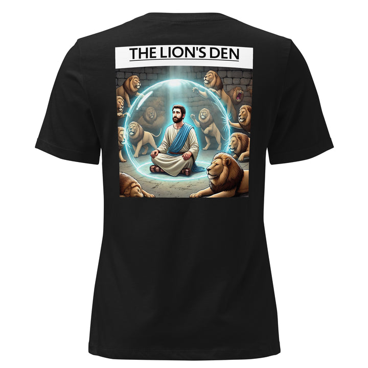 religious streetwear lion den t shirt