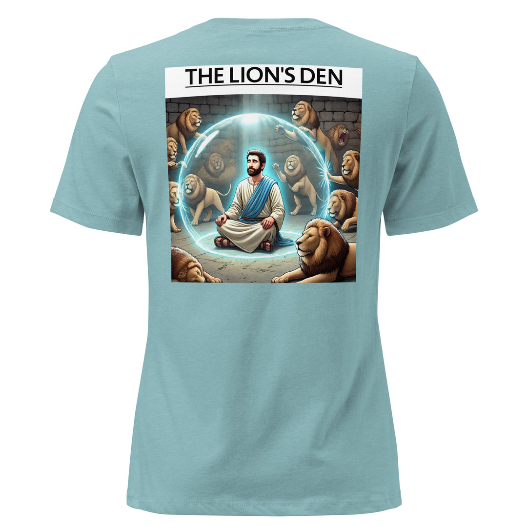 religious streetwear lion den t shirt