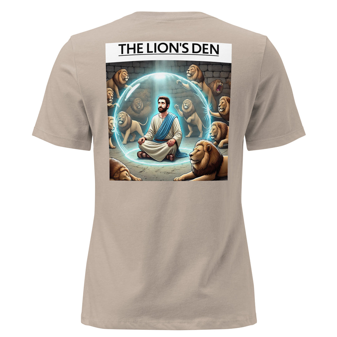 religious streetwear lion den t shirt