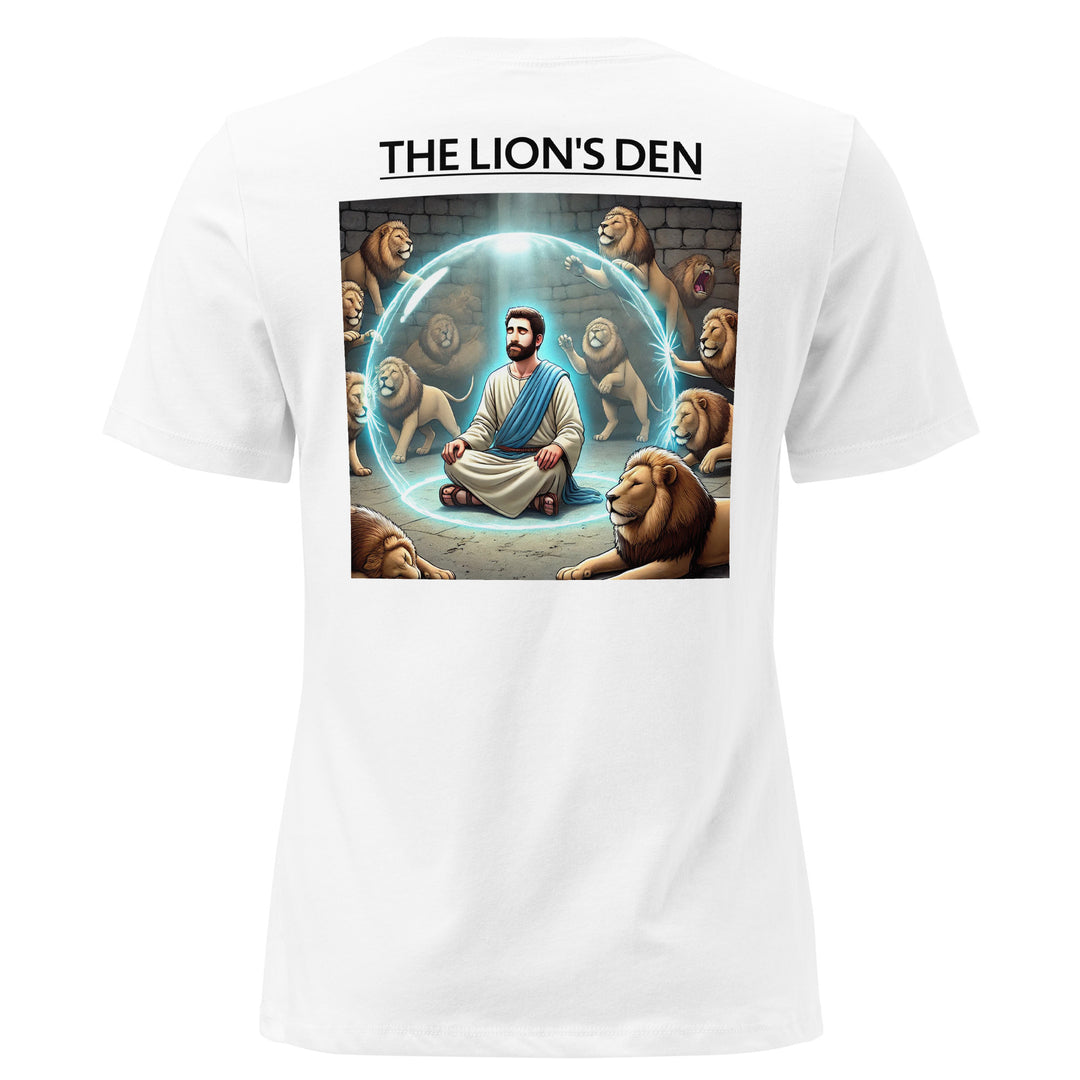 religious streetwear lion den t shirt